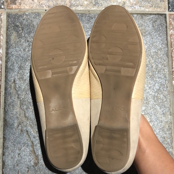 Aldo/flats/suede & leather/Size 8 - Picture 4 of 4